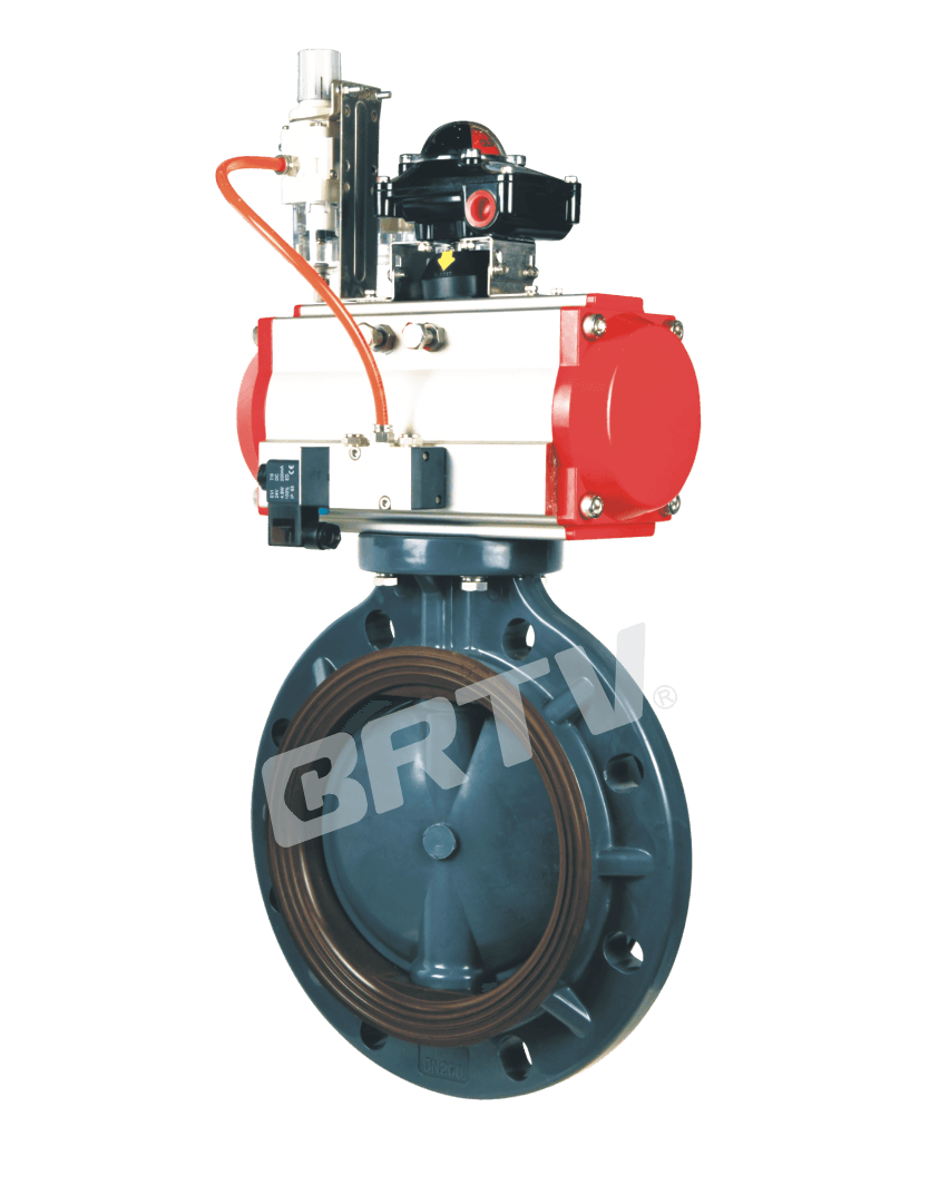 pneumatic Butterfly Valve thumbnail 4